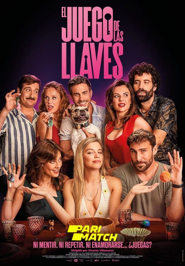 poster of El juego de las llaves (2022) Hindi [Voice Over] Dubbed CAMRip